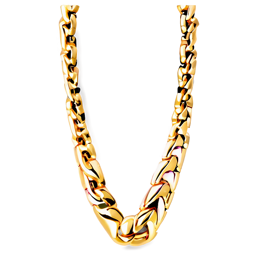 Minimalist Gold Necklace Png 06122024