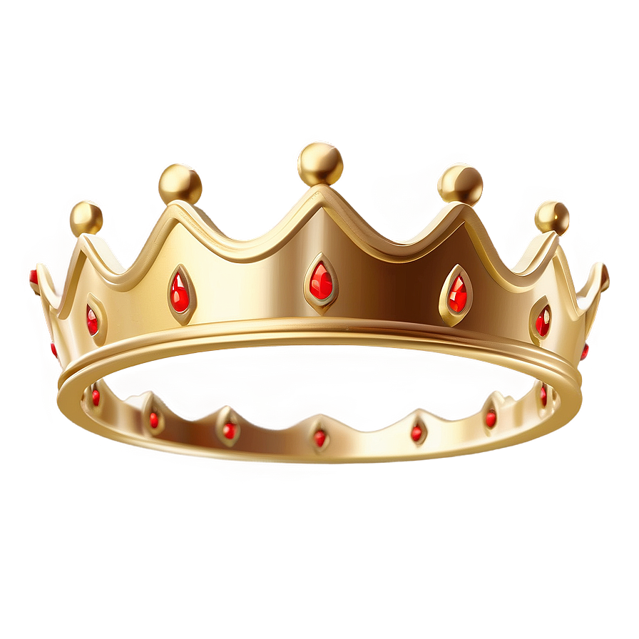 Minimalist Golden Crown Png 77