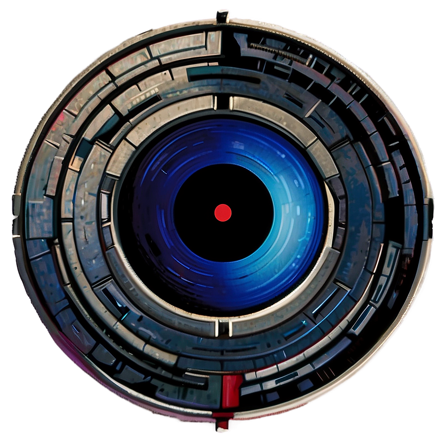 Minimalist Hal 9000 Design Png Kaa