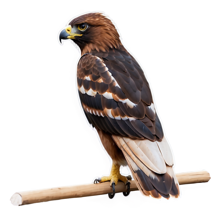 Minimalist Hawk Design Png 06122024