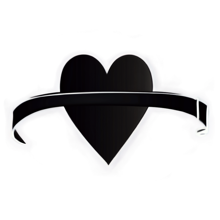 Minimalist Heart Line Art Png Hkf6