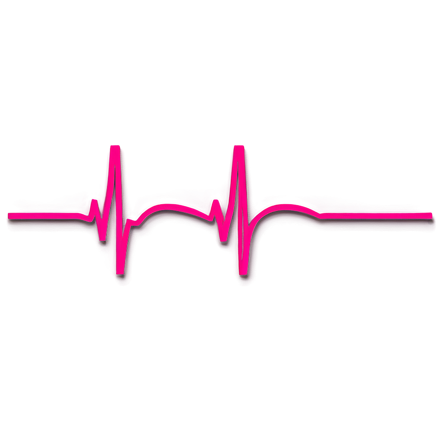 Minimalist Heartbeat Symbol Png 06112024