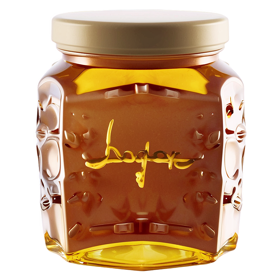 Minimalist Honey Jar Png 71