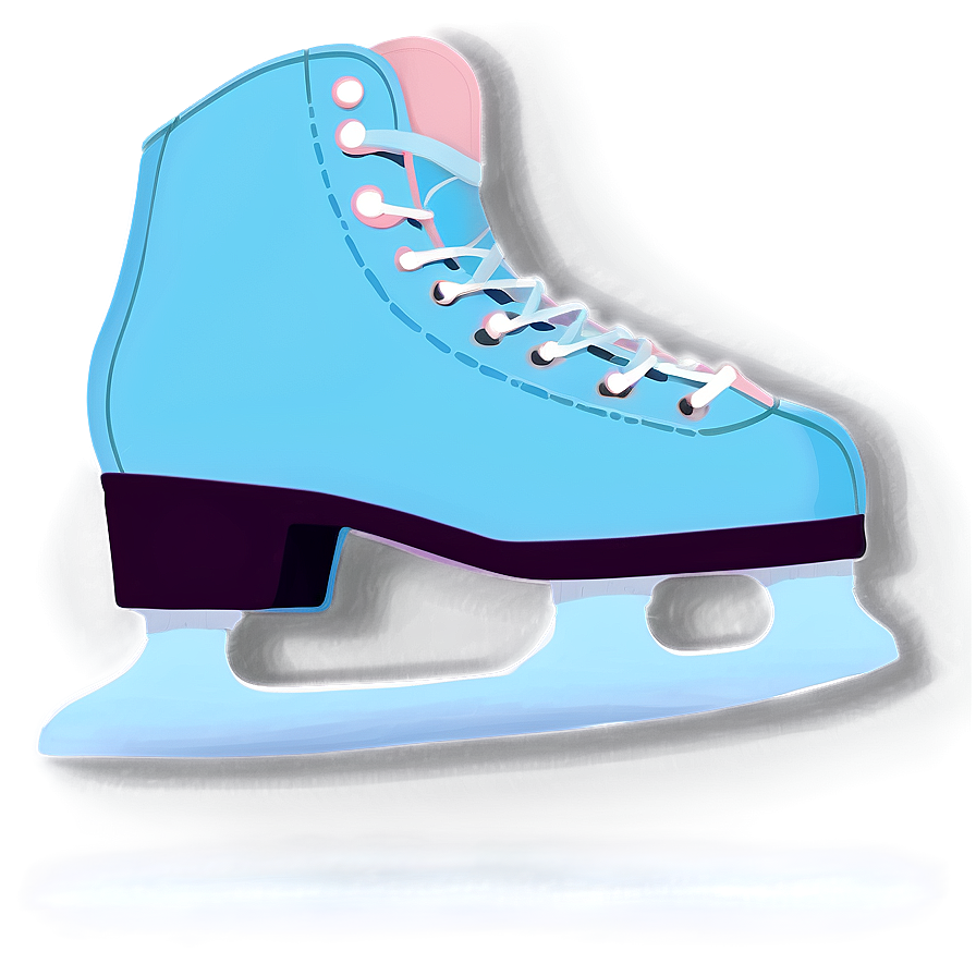 Minimalist Ice Skate Png 29