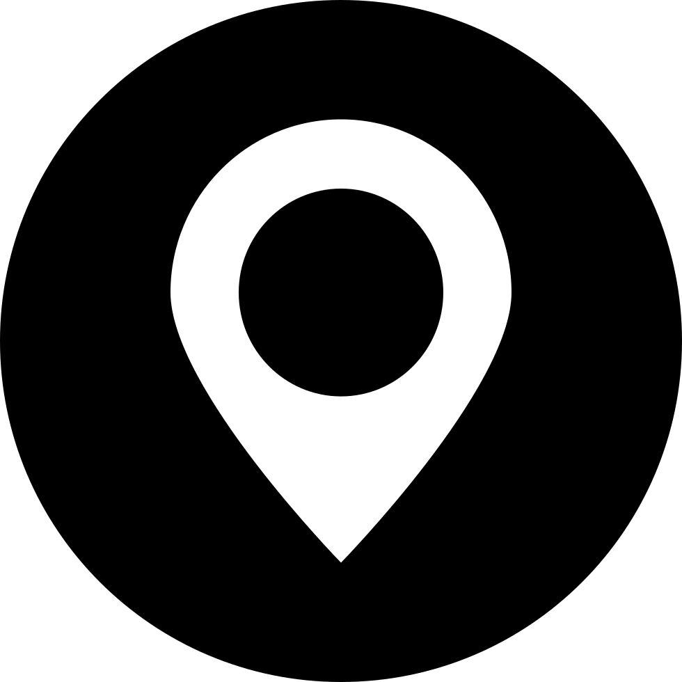 Minimalist Location Pin Icon