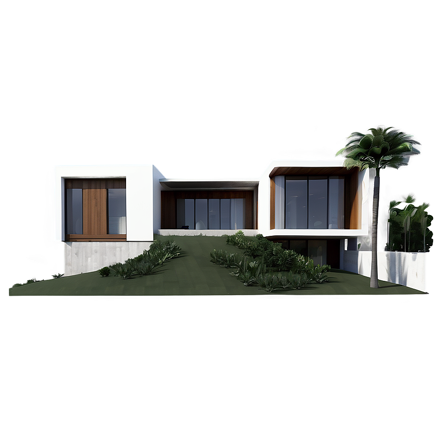 Minimalist Mansion Architecture Png 68