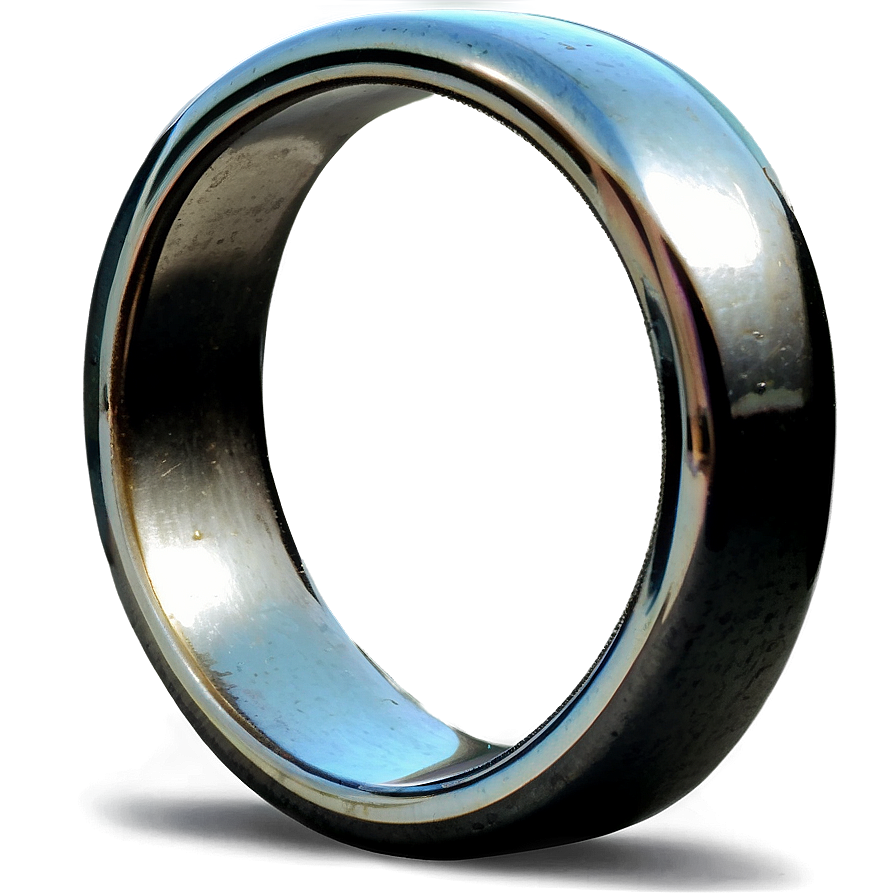 Minimalist Metal Ring Png 06282024