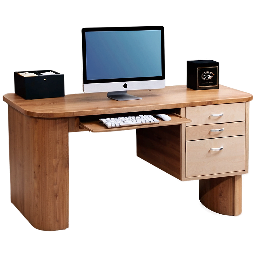 Minimalist Office Desk Png Mks