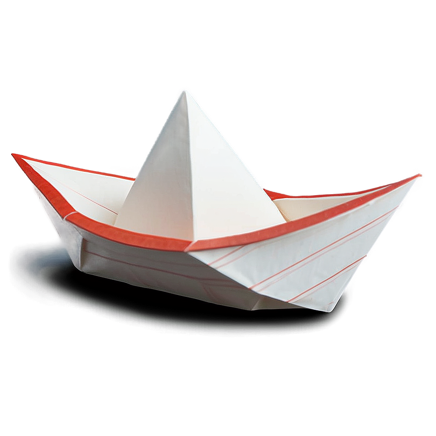 Minimalist Paper Boat Design Png Vot15