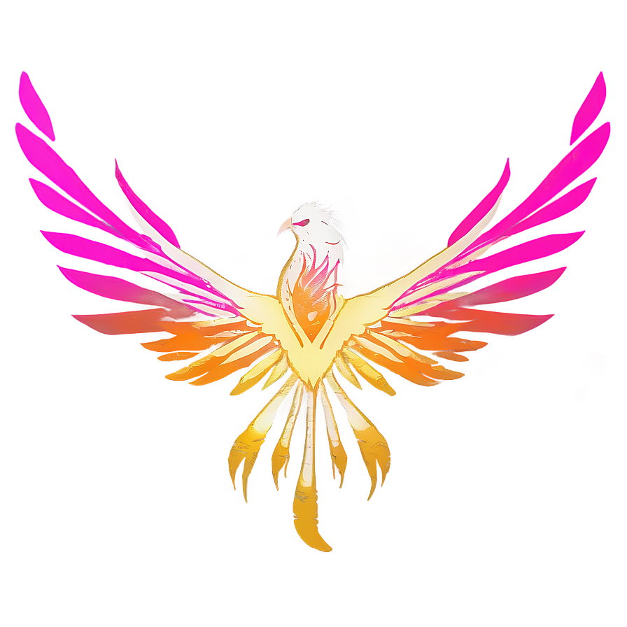 Minimalist Phoenix Sketch Png 75