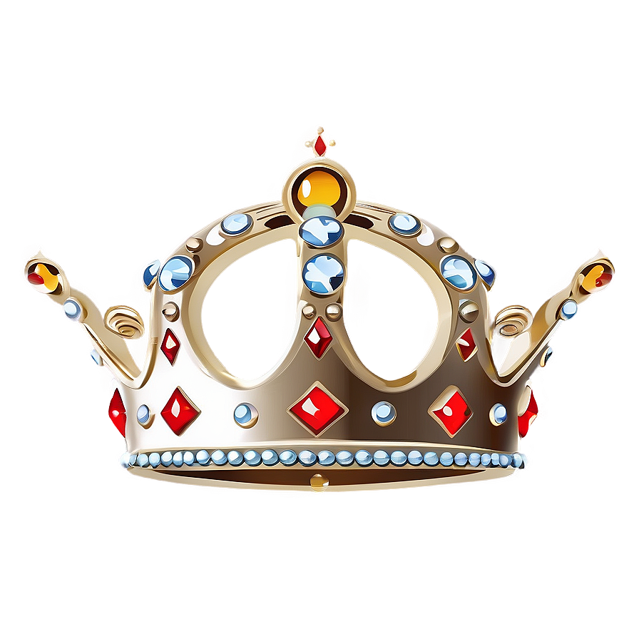 Minimalist Queen Crown Graphic Png 06292024