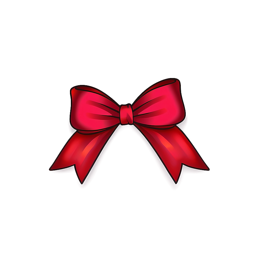 Minimalist Red Bow Png Dwx22