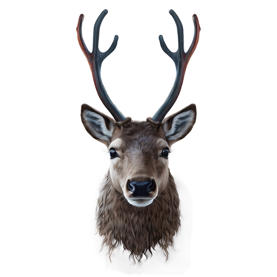 Minimalist Reindeer Png 5