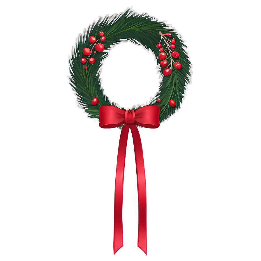 Minimalist Scandinavian Wreath Png 05242024