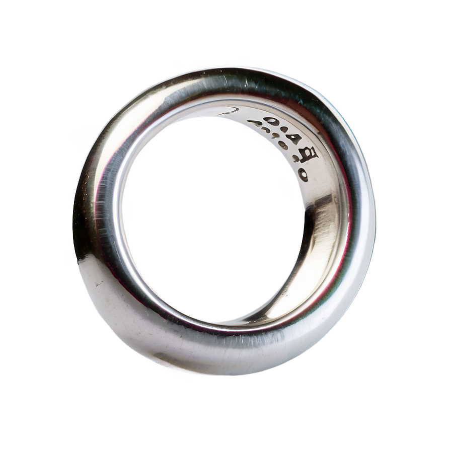 Minimalist Silver Ring Png Aql