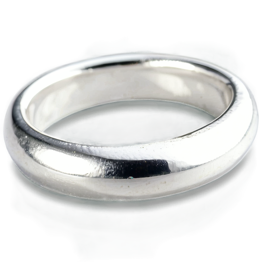 Minimalist Silver Ring Png Fwx68