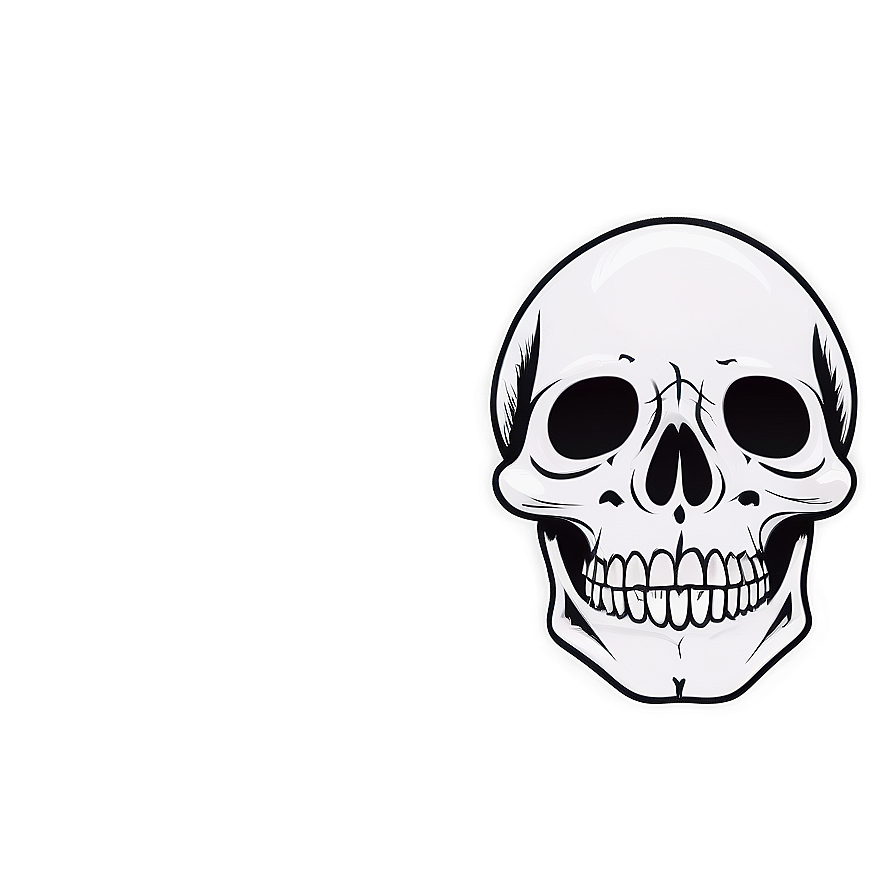 Minimalist Skull Png Ndu