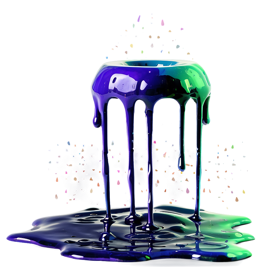 Minimalist Spray Paint Drip Png Fpk90