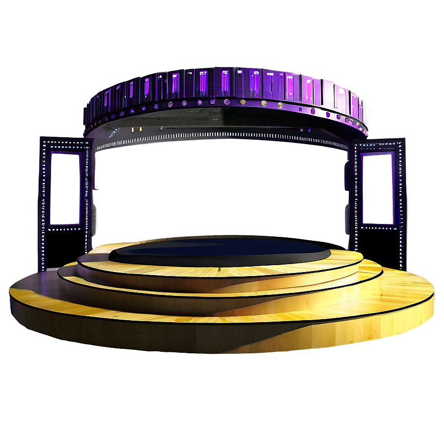 Minimalist Stage Design Png Cdl54