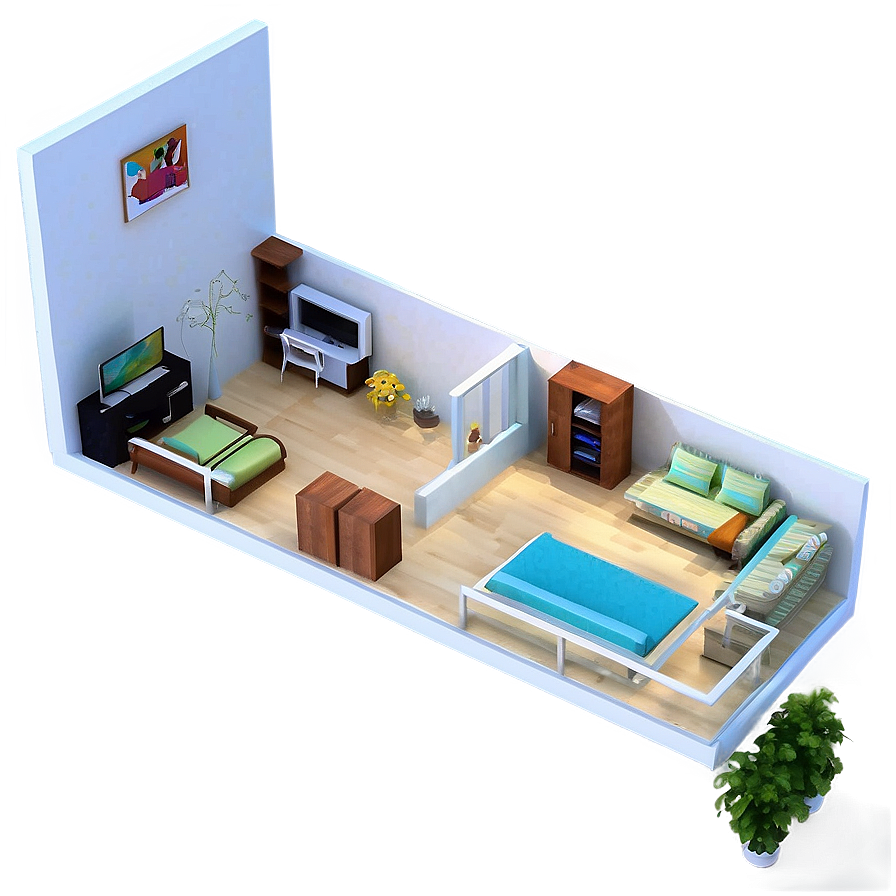 Minimalist Studio Apartment Layout Png Yjr2