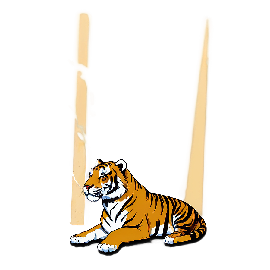 Minimalist Tiger Png Ofi20