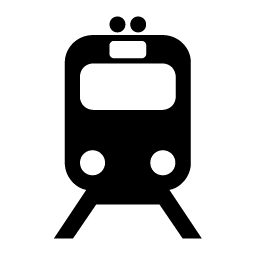 Minimalist Train Icon