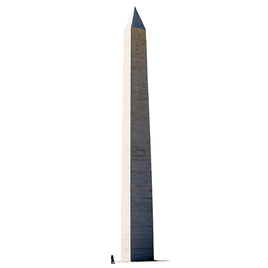 Minimalist Washington Monument Artwork Png Dde92