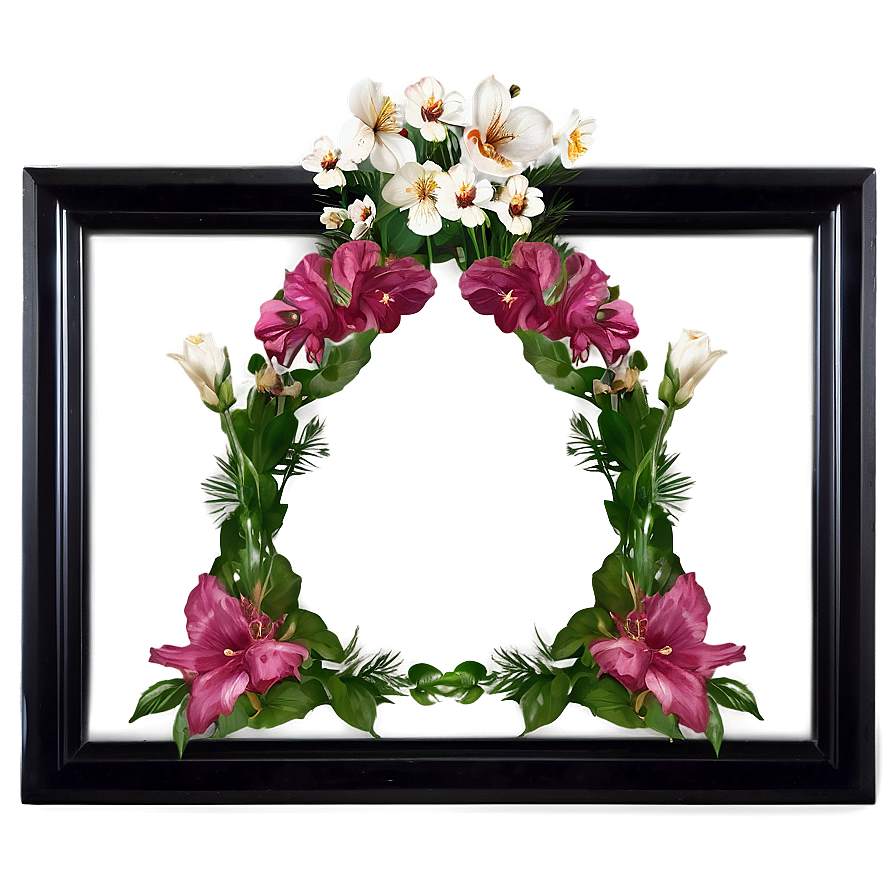 Minimalist Wedding Frame Png Flb