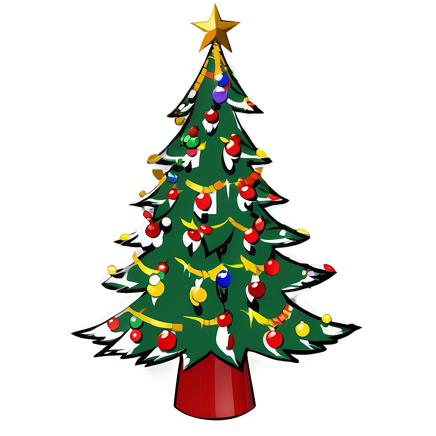 Minimalistic Christmas Tree Png 78