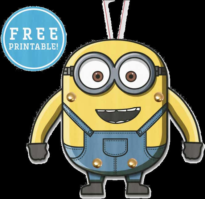 Minion Free Printable Clipart