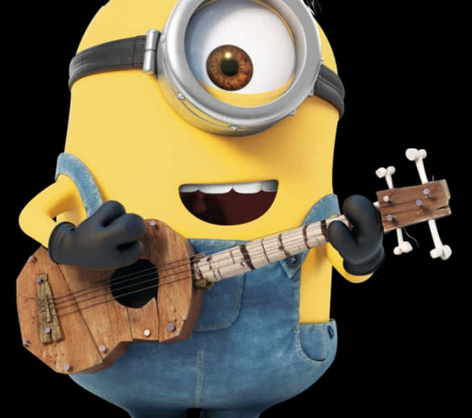 Minion Playing Ukulele