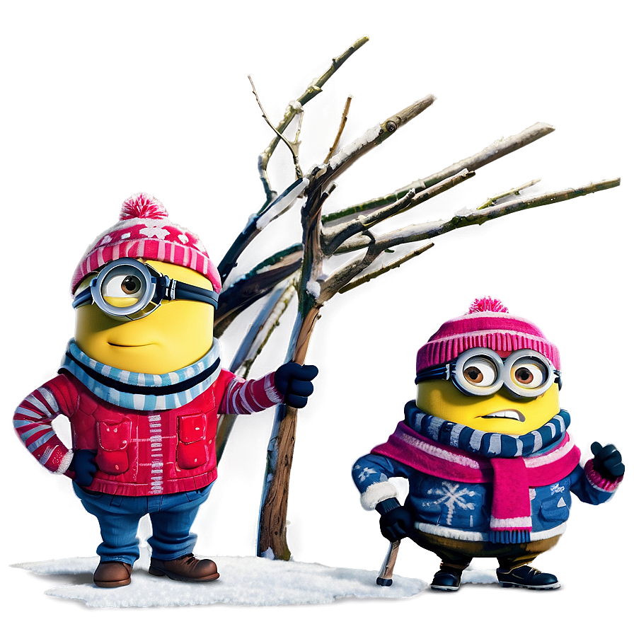 Minions Winter Png Qlb75