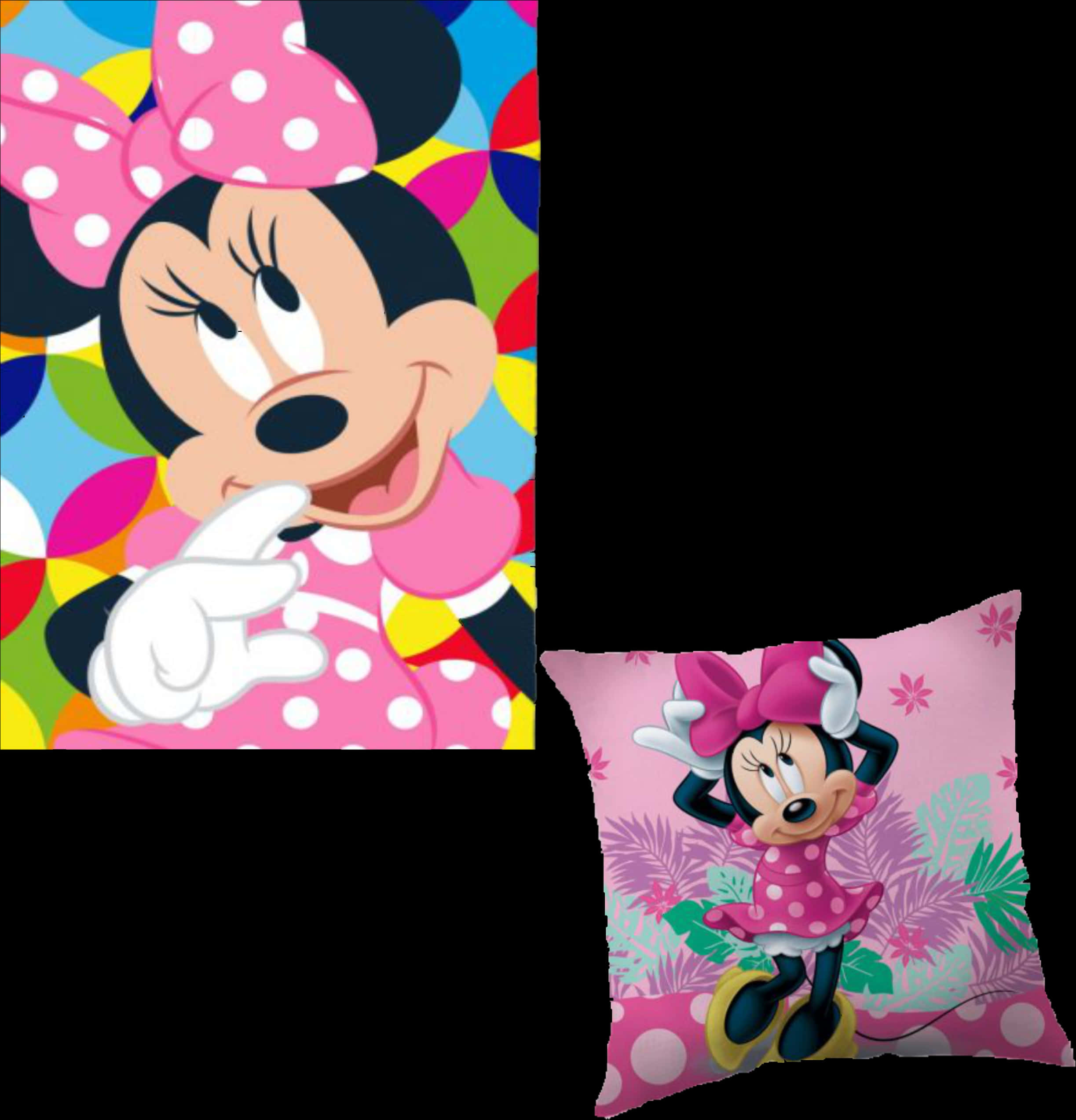 Minnie Mouse Collage Designs