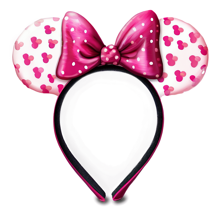 Minnie Mouse Ears Png 06292024