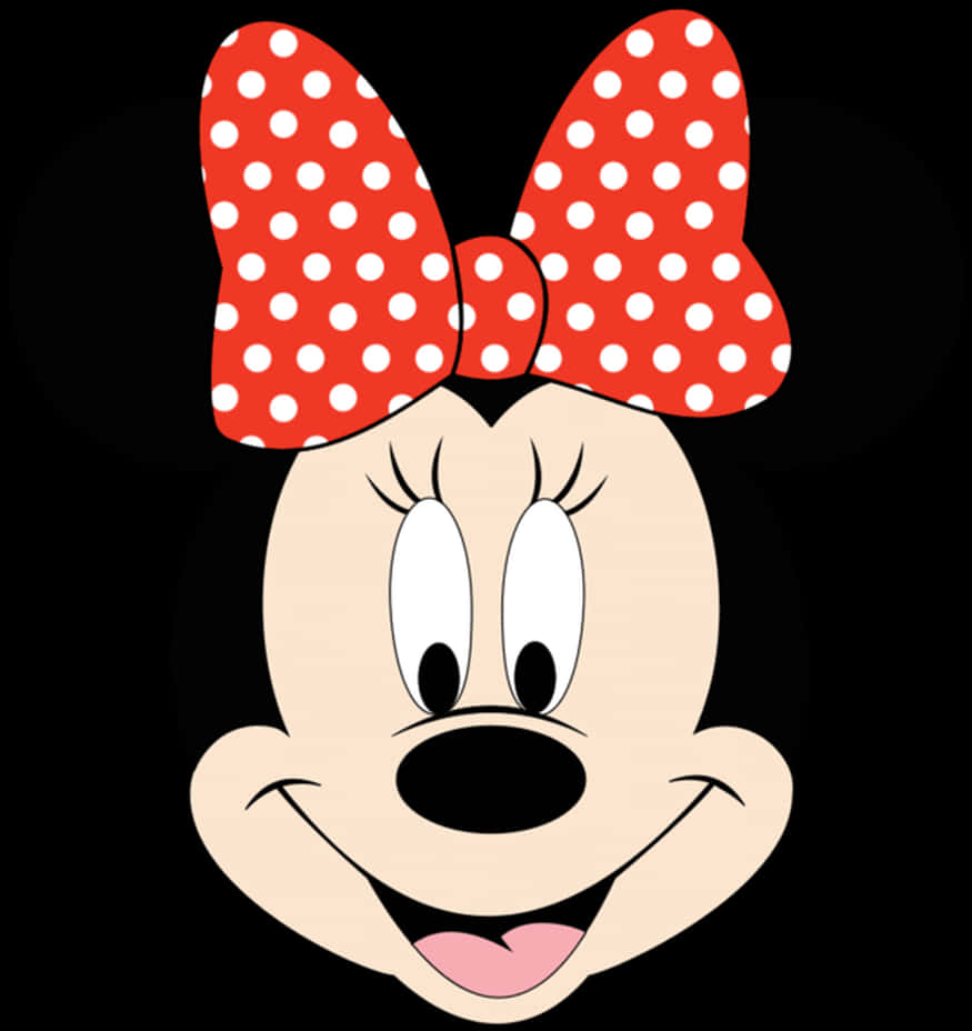 Minnie Mouse Iconic Headshot