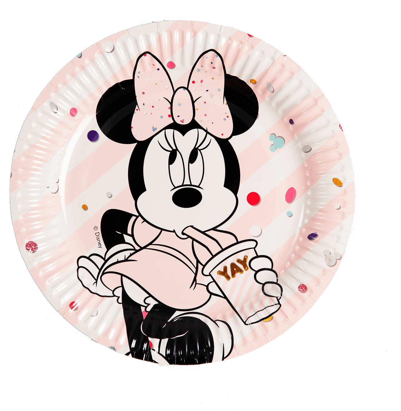 Minnie Mouse Paper Plate Design