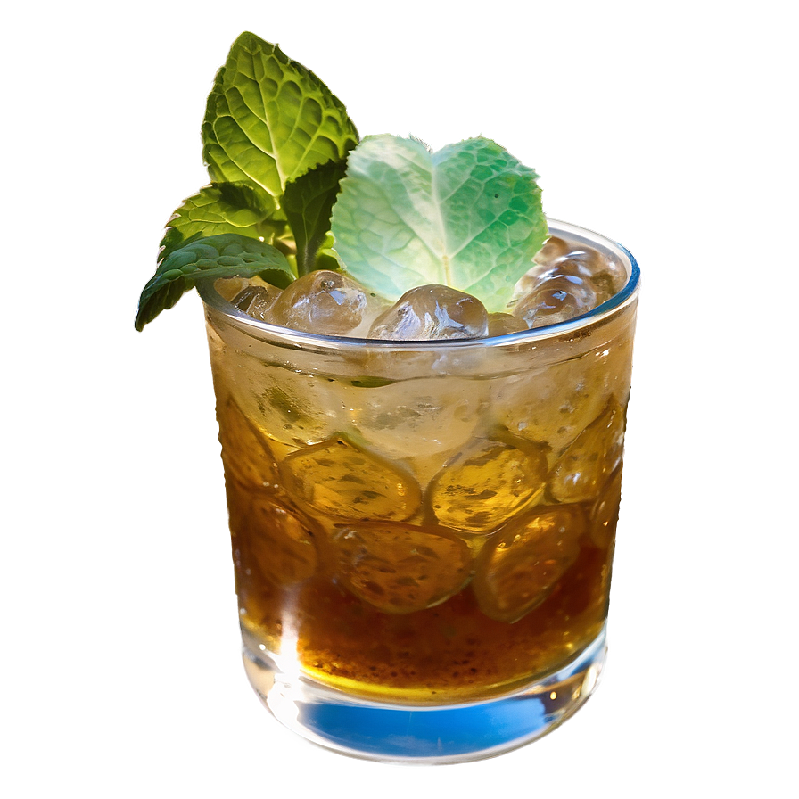 Mint Julep Drink Png 1