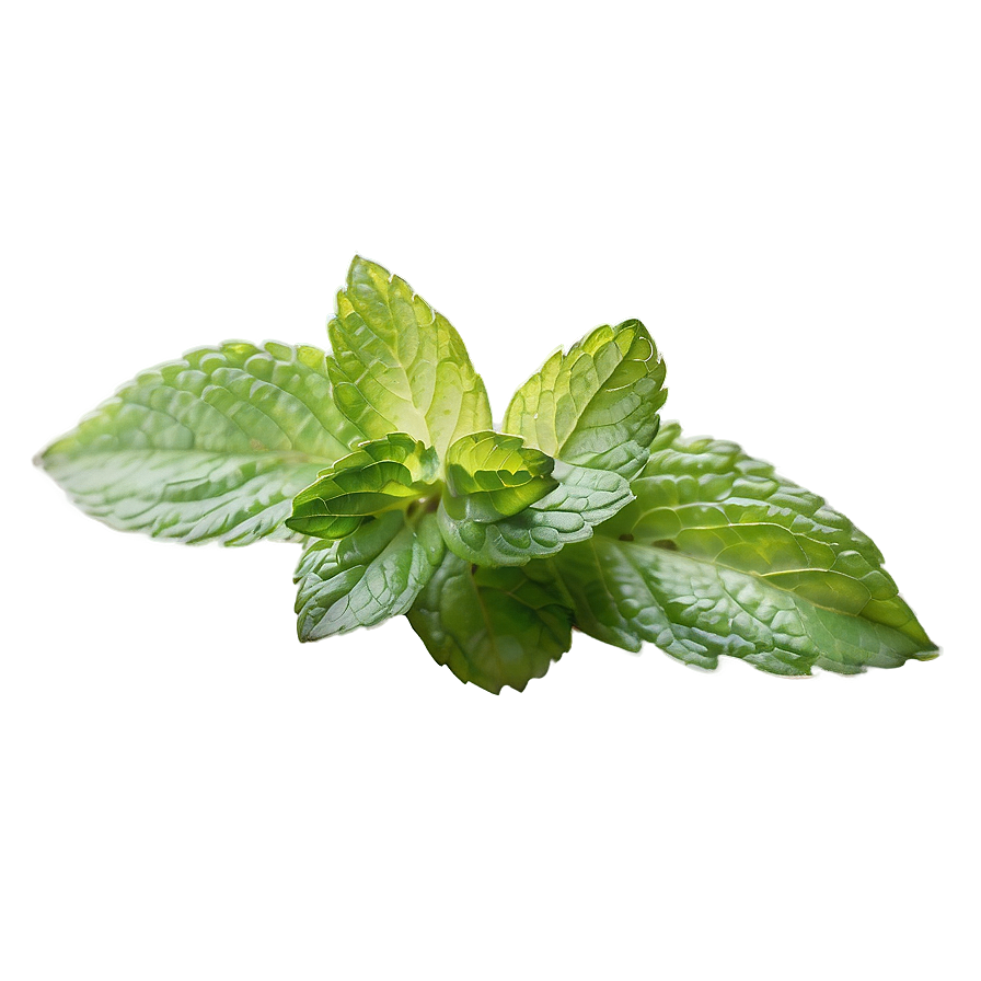 Mint Leaf Garnish Png Sjy