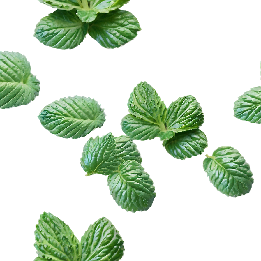 Mint Leaf Ripple Png 06122024