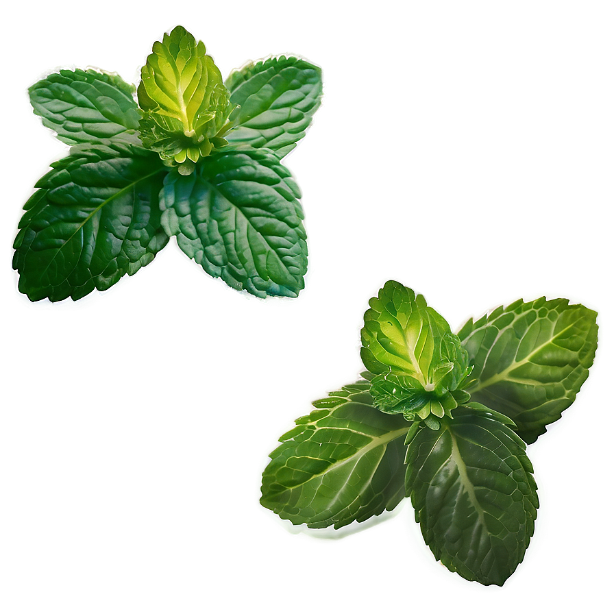 Mint Leaves Garden Png Cog