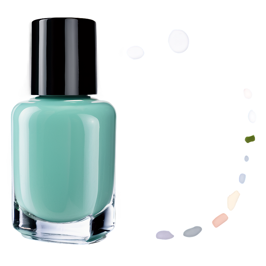 Mint Nail Polish Bottle Png Hyv