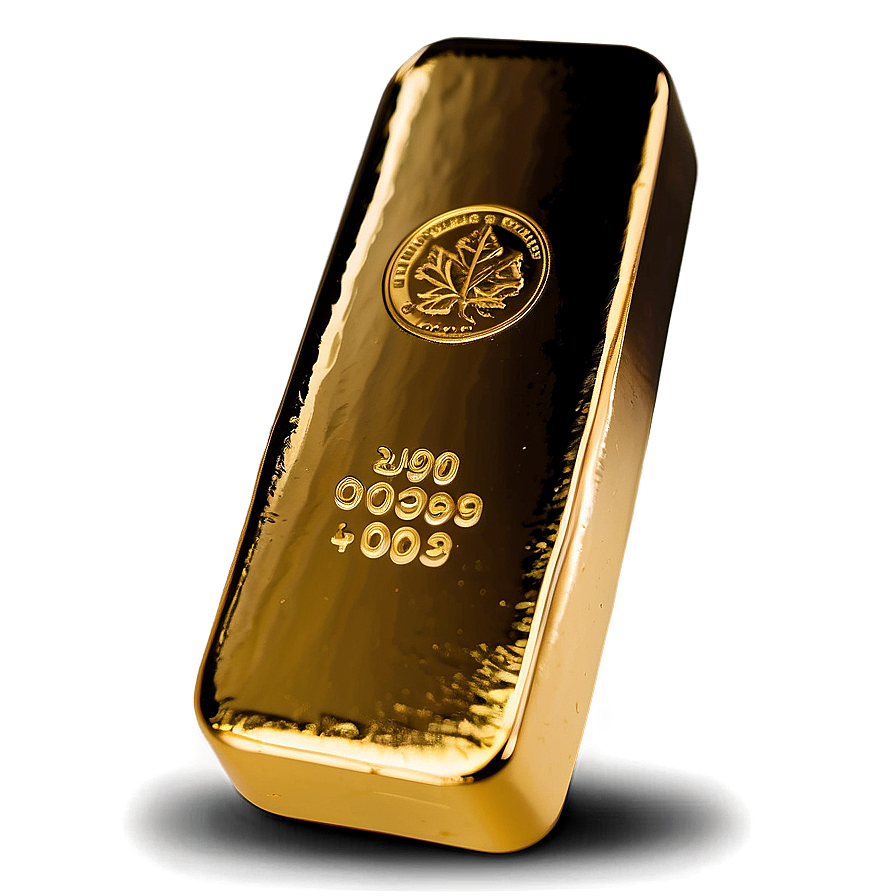 Minted Gold Bullion Png Wnq