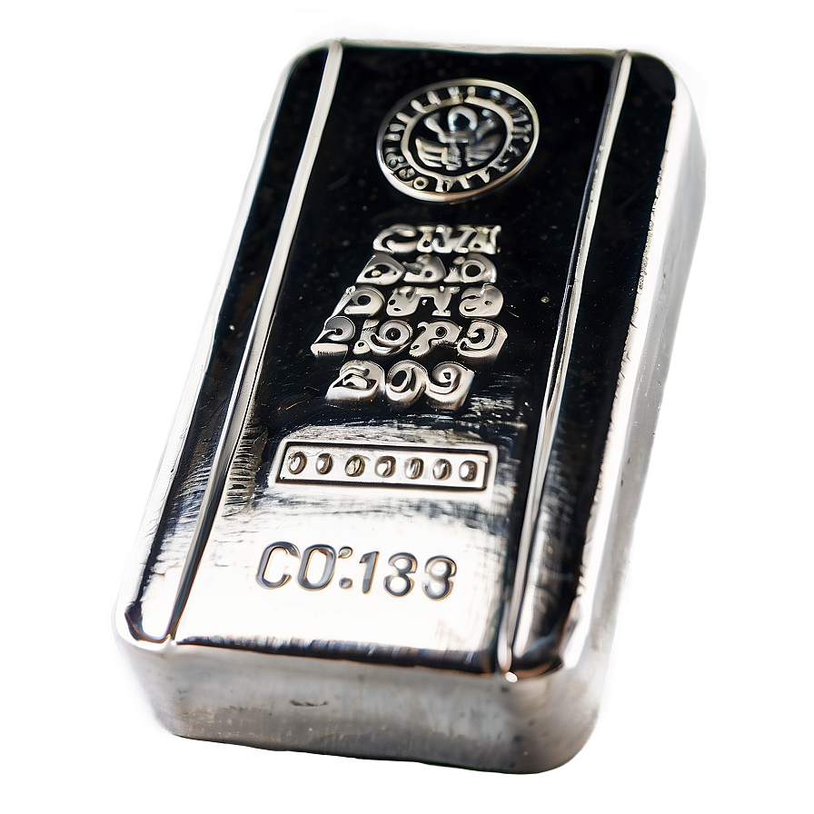 Minted Silver Bar Png Ody36