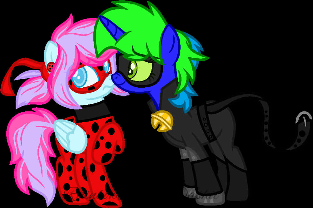 Miraculous Ladybug Inspired Ponies