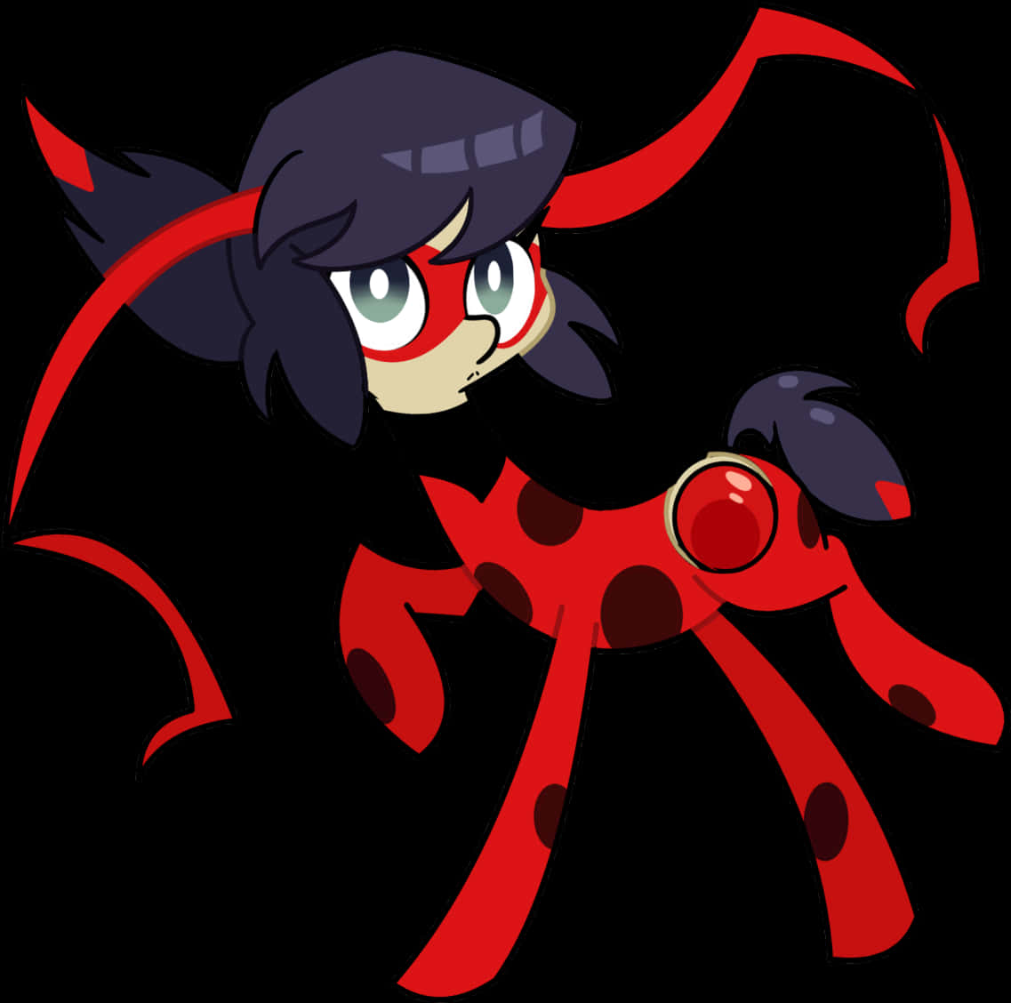 Miraculous Ladybug Pony Crossover Art