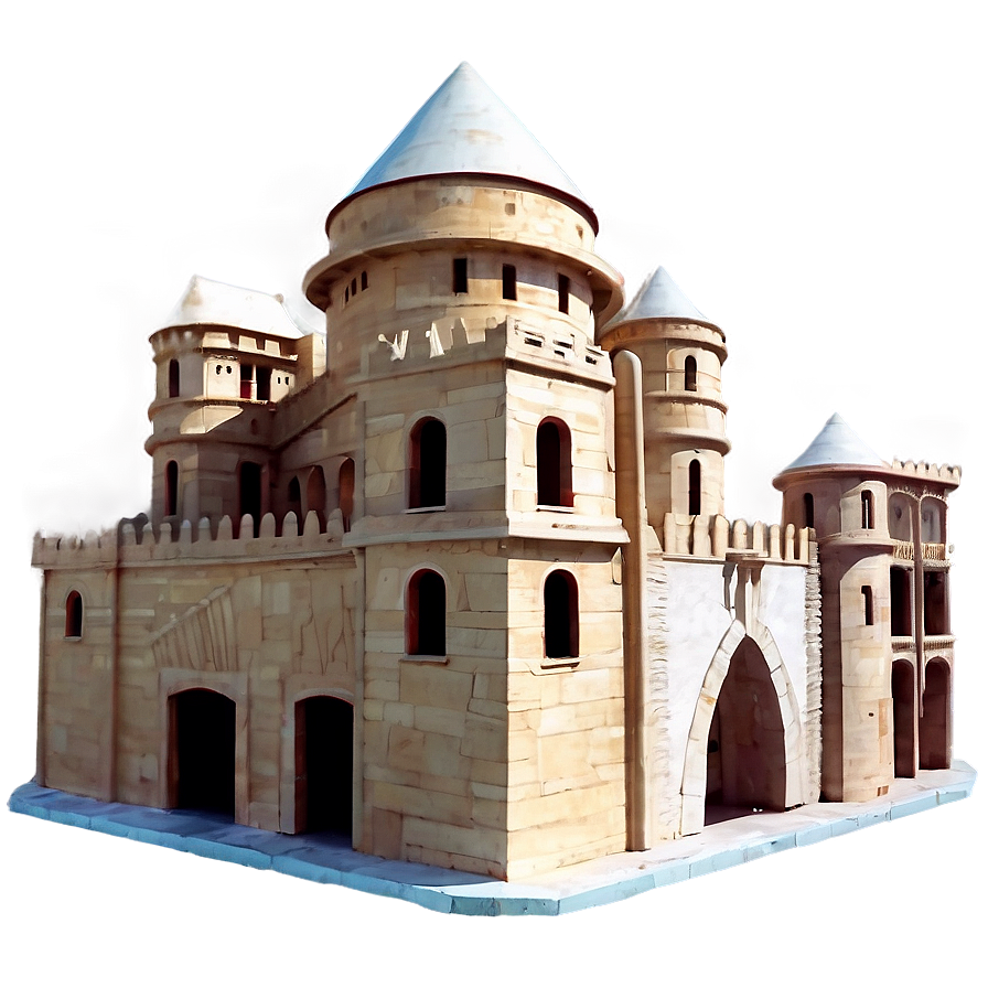 Mirage Of A Castle Png 06252024