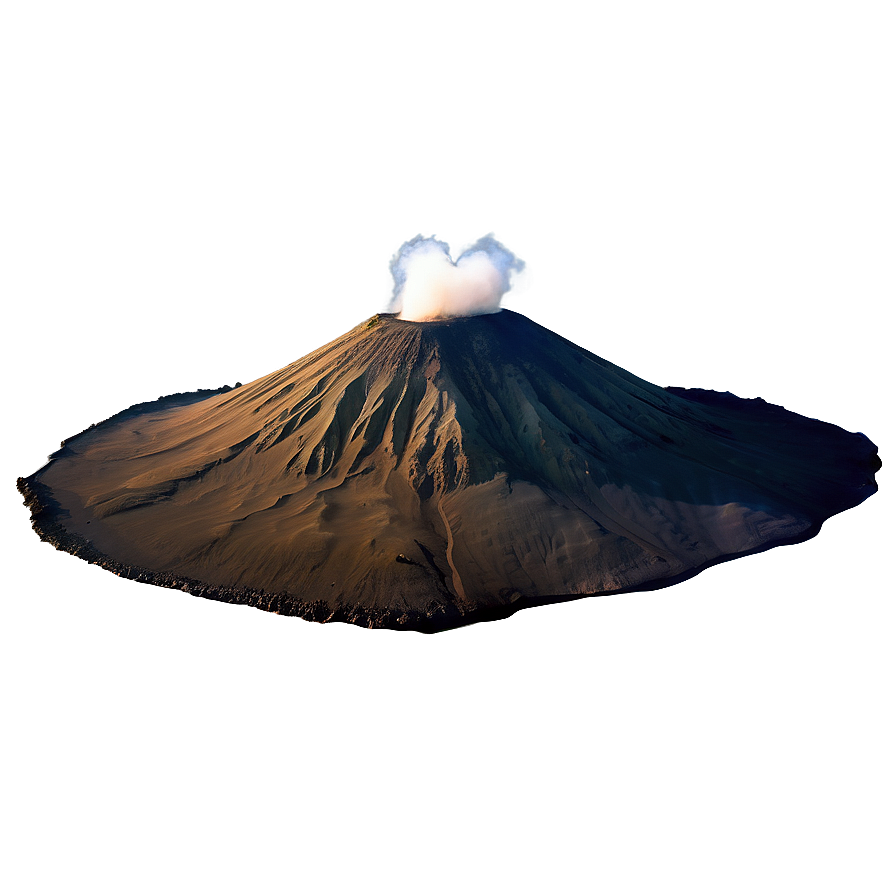 Mirage Of A Volcano Png Msc