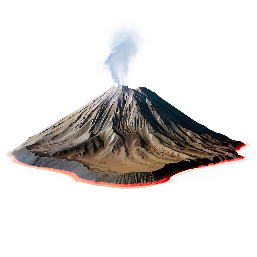 Mirage Of A Volcano Png Syk