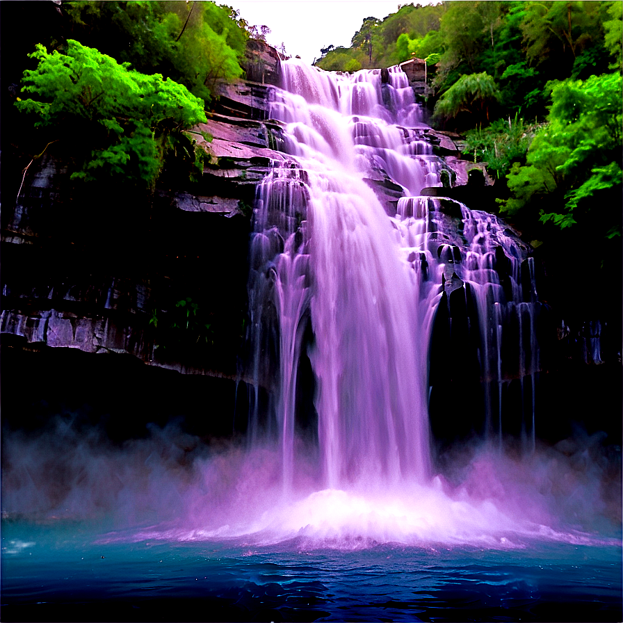 Mirage Of A Waterfall Png 6