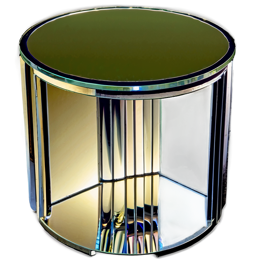 Mirrored Side Table Png Dea